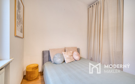 Na prenájom štýlový 2,5-izbový byt na Palisádach v Bratislave