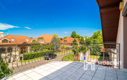 REZERVOVANÉ: Na predaj poschodová 6-izbová vila v srdci Dunajskej Stredy