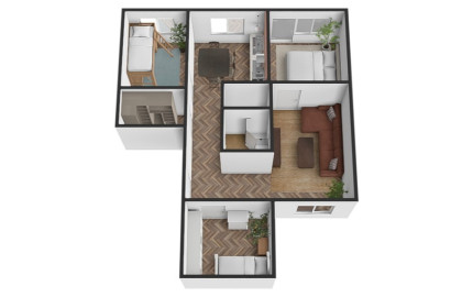 Na predaj priestranný 4-izbový byt v Trenčíne