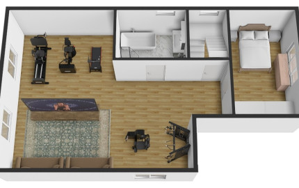 VÝRAZNE ZNÍŽENÁ CENA - Na predaj rozostavaný rodinný dom s veľkým pozemkom vo Vyšnom Kelčove