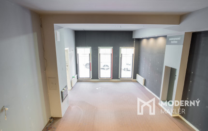 Na prenájom obchodný priestor na Zámockej v Bratislave