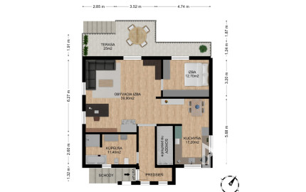 Na predaj rodinný dom s bazénom v Trnávke