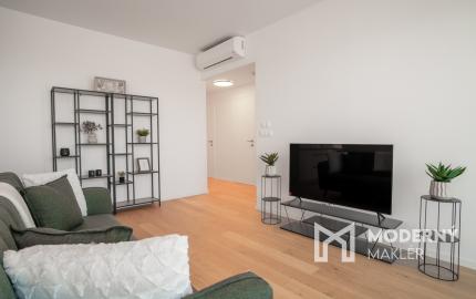 Na prenájom exkluzívny 2-izbový byt s výhľadom na Bratislavu v novej Klingerke