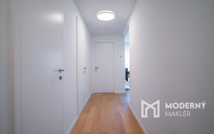 Na prenájom exkluzívny 2-izbový byt s výhľadom na Bratislavu v novej Klingerke