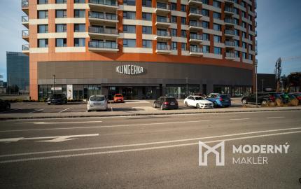 Na prenájom exkluzívny 2-izbový byt s výhľadom na Bratislavu v novej Klingerke