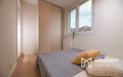 Na prenájom moderne zariadený 2-izbový byt s balkónom v Trenčíne