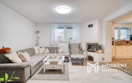 Na predaj priestranný 4-izbový rodinný dom v Malženiciach