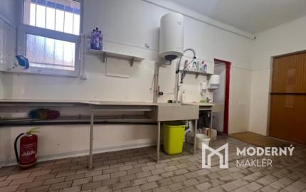 Na predaj budova na podnikateľský účel v Omšení - Trenčianske Teplice