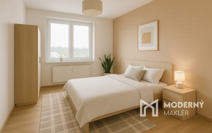 Na predaj priestranný 3-izbový byt v Čadci