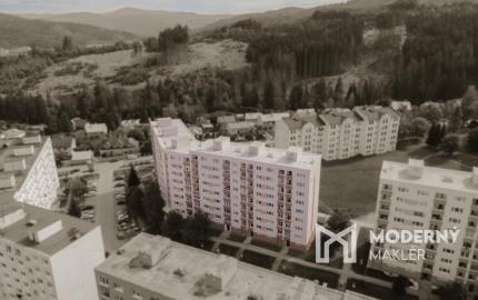 Na predaj priestranný 3-izbový byt v Čadci