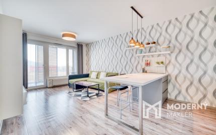 Na predaj 2-izbový zariadený byt v novostavbe Bory