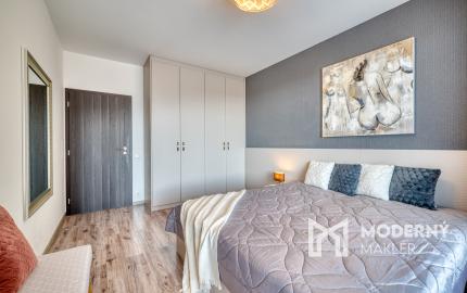 Na predaj 2-izbový zariadený byt v novostavbe Bory