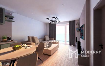 Na predaj skolaudovaný 3-izbový byt s vlastnou záhradou vo Veľkom Orvišti