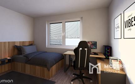 Na predaj skolaudovaný 3-izbový byt s vlastnou záhradou vo Veľkom Orvišti