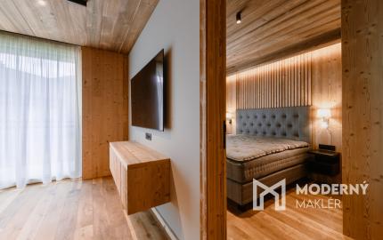 Exkluzívny  Apartmán v hotelovom komplexe s najlepším výhľadom priamo u lanovky - Apartmán Elements, Tatranská Lomnica - Vysoké Tatry