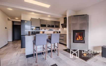 Na predaj novostavba 4-izbového luxusného rodinného domu v obci Dulova Ves – Vlčie doly