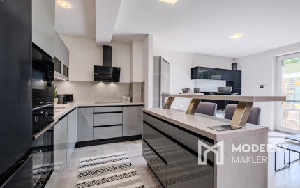 Na predaj novostavba 4-izbového luxusného rodinného domu v obci Dulova Ves – Vlčie doly