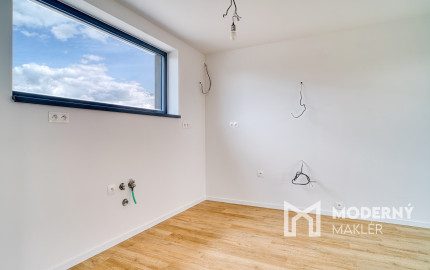 Na predaj nízkoenergetický 3-izbový rodinný dom pri jazere Nové Košariská