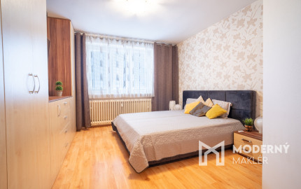 Na prenájom 3-izbový byt s garážou v Nitre - Čermáň