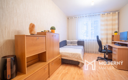 Na prenájom 3-izbový byt s garážou v Nitre - Čermáň