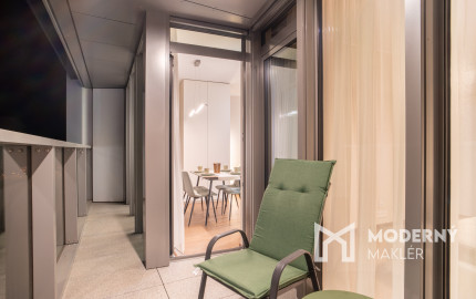 Na prenájom 2-izbový byt so šatníkom v Eurovea Tower – Bratislava