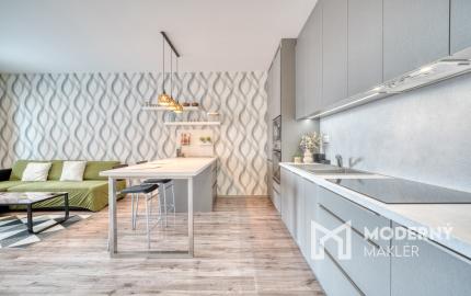 REZERVOVANÉ: Na predaj 2-izbový zariadený byt v novostavbe Bory