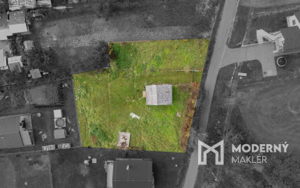 Exkluzívne iba u nás na predaj stavebný pozemok 1251m2 , Brezolupy