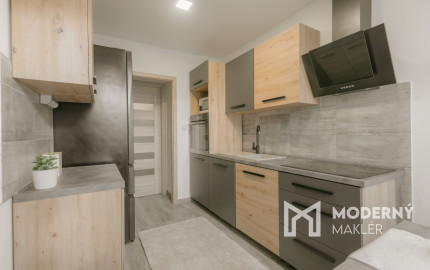 Na predaj kompletne zrekonštruovaný 3-izbový byt v Turzovke