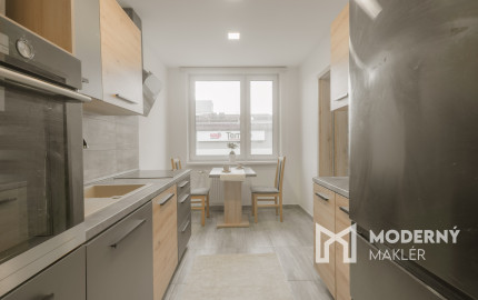 Na predaj kompletne zrekonštruovaný 3-izbový byt v Turzovke