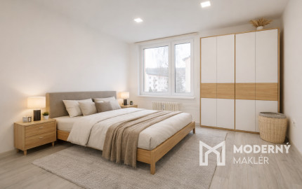 Na predaj kompletne zrekonštruovaný 3-izbový byt v Turzovke