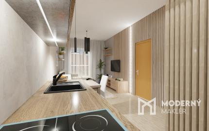 Na predaj investičný 2-izbový apartmán (nebytový priestor) v Bardejove s možnosťou prenosu DPH