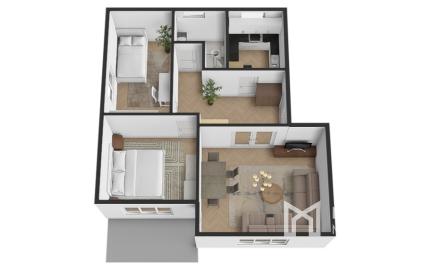 Na predaj 3-izbový byt v meste Martin - Jahodníky