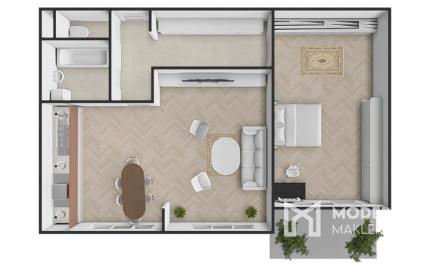 REZERVOVANÉ: Na predaj moderný 2-izbový byt na Zlatovskej ulici v Trenčíne