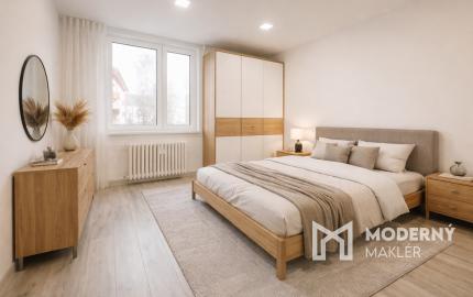 REZERVOVANÉ:Na predaj kompletne zrekonštruovaný 3-izbový byt v Turzovke