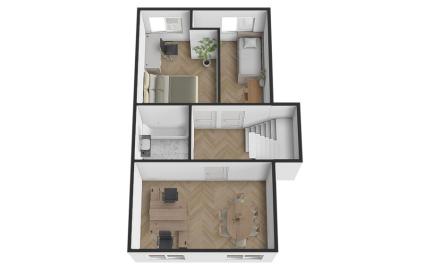 Na predaj dvojpodlažný 4-izbový dom v Malackách