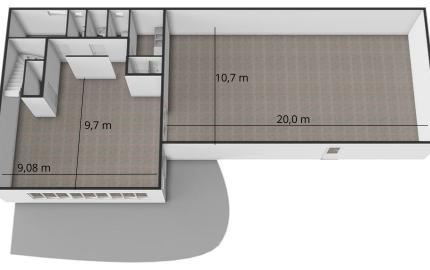 Na predaj administratívno-skladový objekt pri Trnave, v obci Zavar