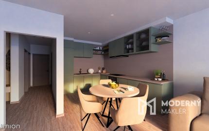 Na predaj skolaudovaný 3-izbový byt s vlastnou záhradou