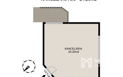 Na prenájom kancelársky priestor v centre Šamorína