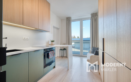 Na prenájom moderný 1-izbový byt s parkovacím miestom v Senici