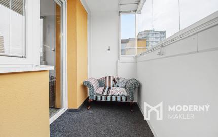 Na prenájom zariadený 2-izbový byt v Martine / Sever