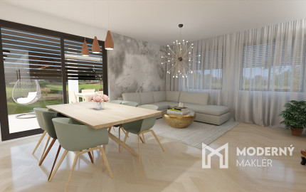 Na predaj rodinný dom v Topoľnici - kvalitné materiály, moderná lokalita