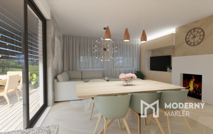 Na predaj rodinný dom v Topoľnici - kvalitné materiály, moderná lokalita