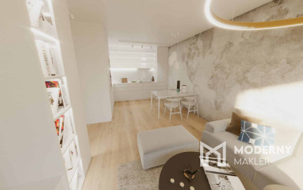 Na predaj štýlový 2-izbový byt na Hôreckej ulici v Žiline