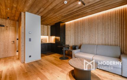 Exkluzívny  Apartmán v hotelovom komplexe s najlepším výhľadom priamo u lanovky - Apartmán Elements, Tatranská Lomnica - Vysoké Tatry