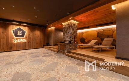 Exkluzívny  Apartmán v hotelovom komplexe s najlepším výhľadom priamo u lanovky - Apartmán Elements, Tatranská Lomnica - Vysoké Tatry