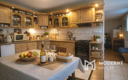 Na predaj dvojgeneračný rodinný dom blízko Bánoviec nad Bebravou