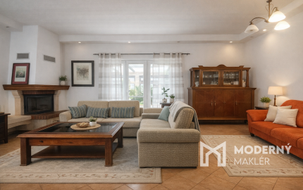 Na predaj dvojgeneračný rodinný dom blízko Bánoviec nad Bebravou