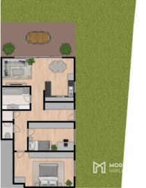 Na predaj 3-izbový byt so slnečnou terasou v novostavbe kúsok od Prešova