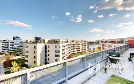 LUXUSNÝ 4i PENTHOUSE S ÚCHVATNOU TERASOU, panoramatickými výhľadmi a parkovaním