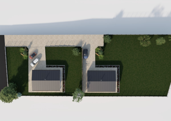 Na predaj krásny, slnečný, stavebný pozemok so stavebným povolením priamo pri lese s potokom v obci Ladce - Horné Ladce.